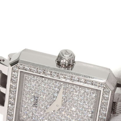 PIAGET ピアジェ プロトコール 文字盤 ダイヤモンド 腕時計 K18WG レディース 中古