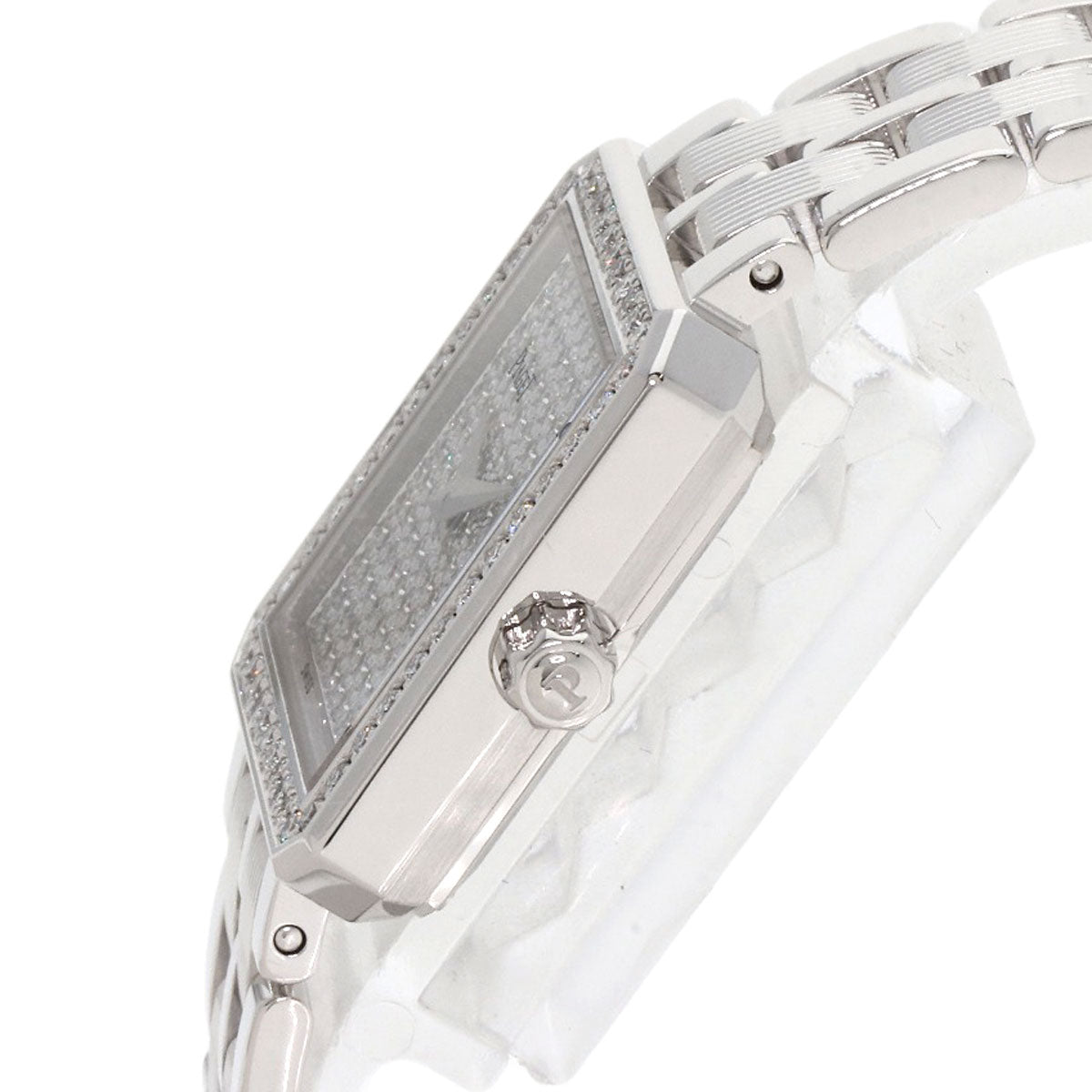 PIAGET ピアジェ プロトコール 文字盤 ダイヤモンド 腕時計 K18WG レディース 中古