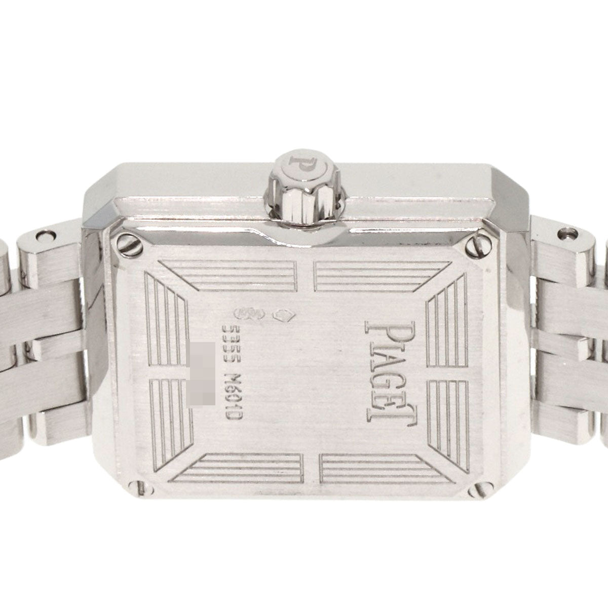 PIAGET ピアジェ プロトコール 文字盤 ダイヤモンド 腕時計 K18WG レディース 中古