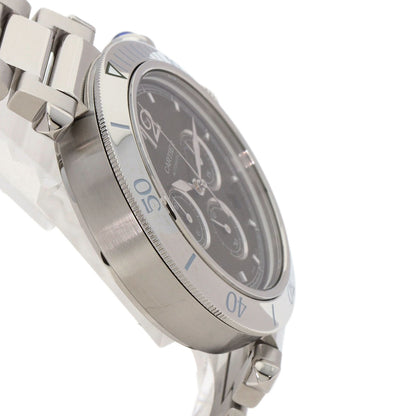 CARTIER カルティエ WSPA0046 パシャドゥカルティエ オリーブグリーン 腕時計 SS メンズ 中古