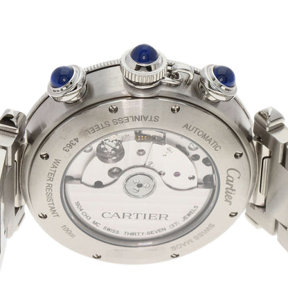 カルティエ WSPA0046 パシャドゥカルティエ オリーブグリーン 腕時計 中古 商品画像8