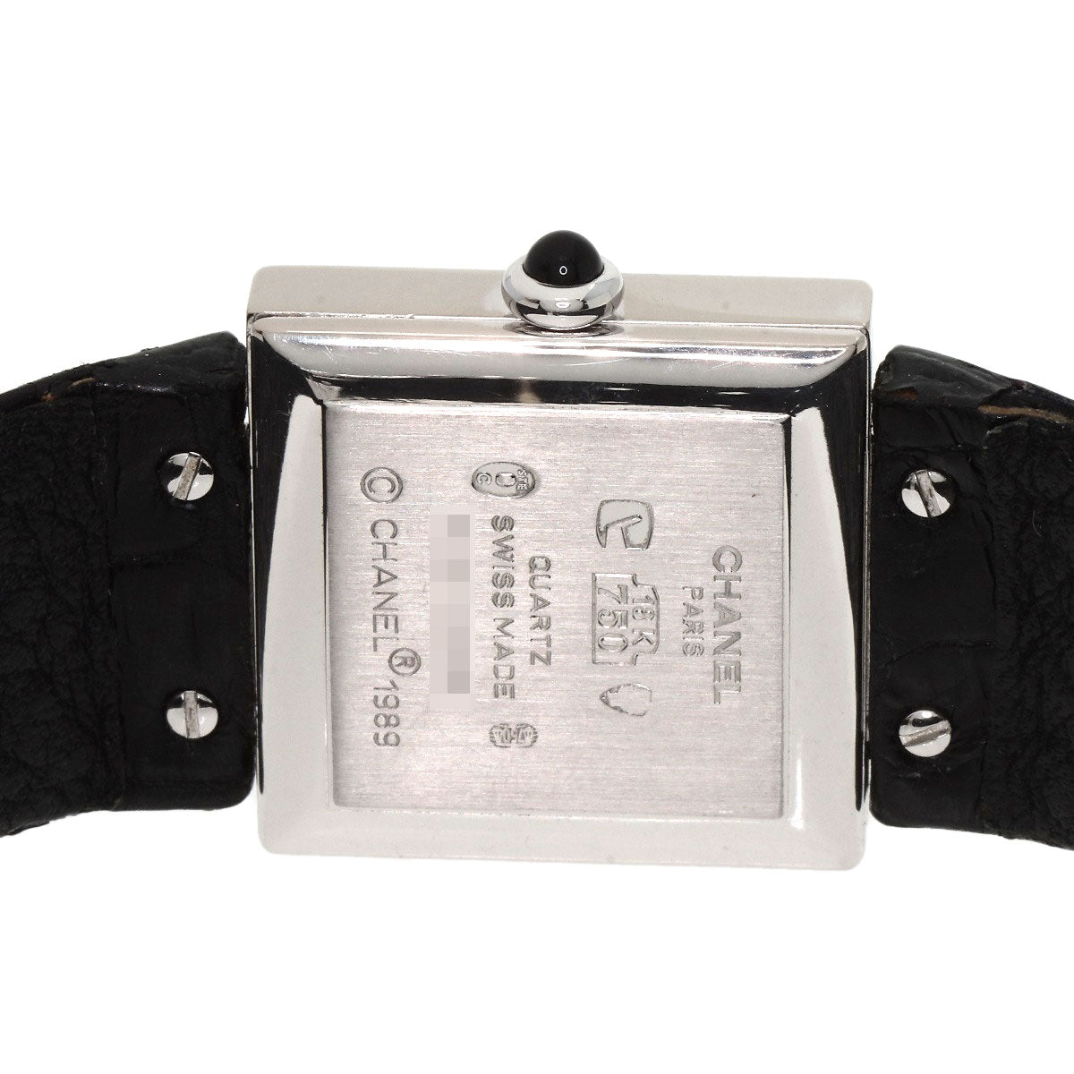 CHANEL シャネル H0106 マドモアゼル ダイヤモンドベゼル 腕時計 K18WG レディース 中古