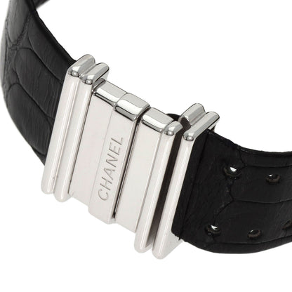 CHANEL シャネル H0106 マドモアゼル ダイヤモンドベゼル 腕時計 K18WG レディース 中古