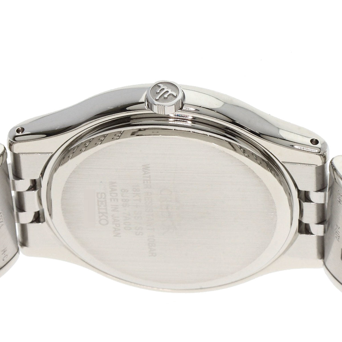 SEIKO セイコー GCAZ054 クレドール ラウンドフェイス 腕時計 SS メンズ 中古