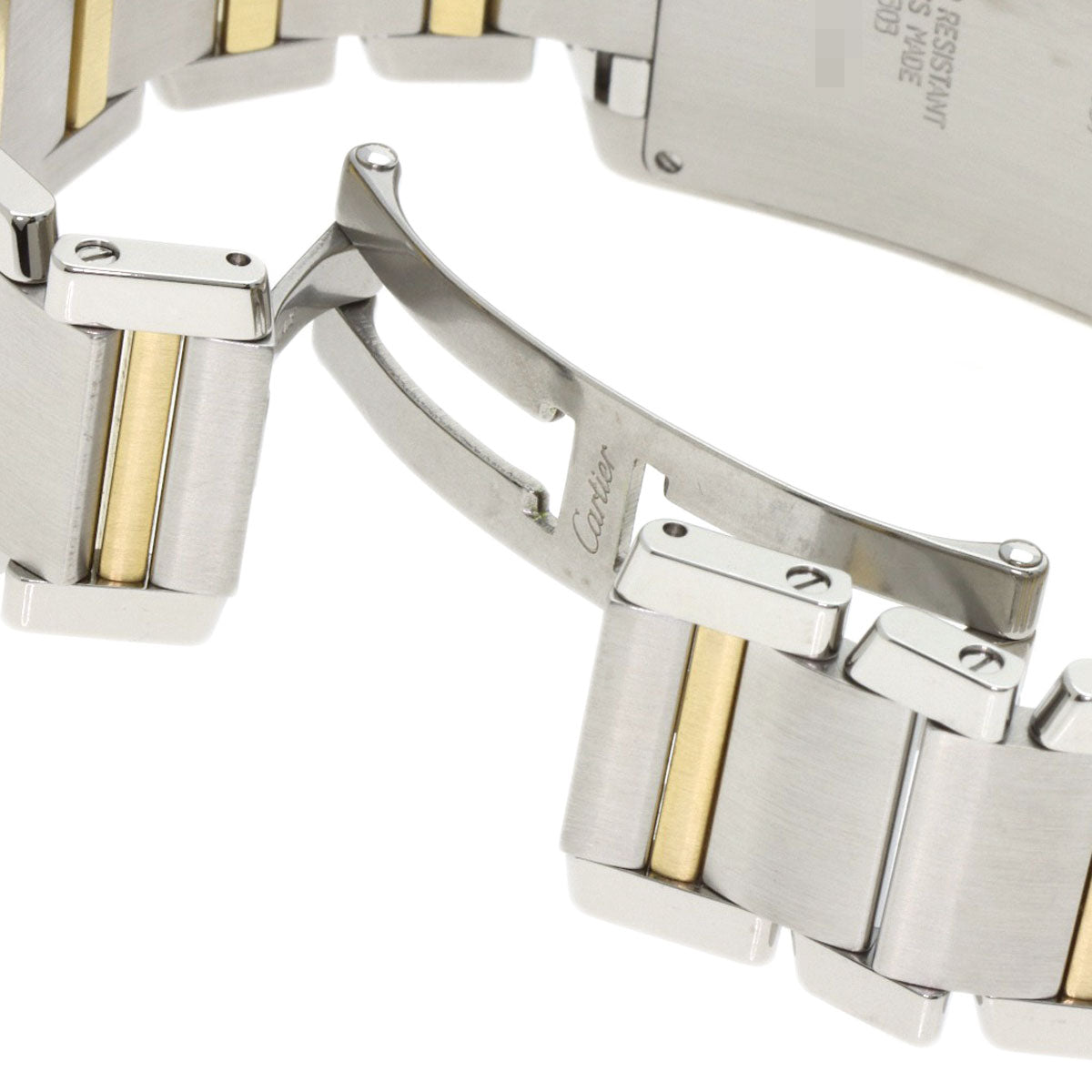 CARTIER カルティエ W51004Q4 タンクフランセーズ クロノリフレックス 腕時計 SS メンズ 中古