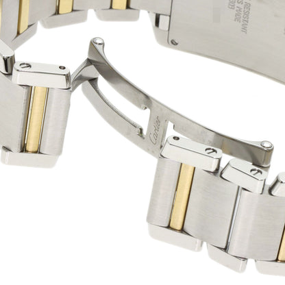 CARTIER カルティエ W51004Q4 タンクフランセーズ クロノリフレックス 腕時計 SS メンズ 中古
