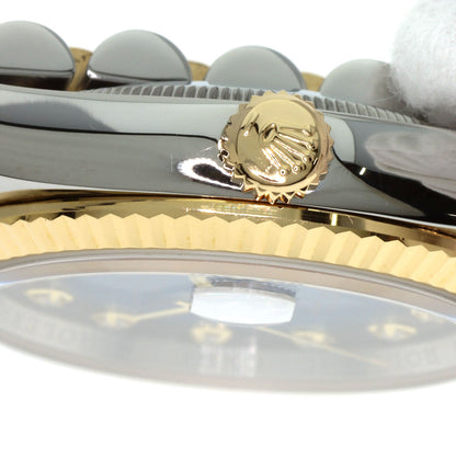 ROLEX ロレックス 116233G デイトジャスト 10P ダイヤモンド ブルーグラデーション 腕時計 SS メンズ 中古