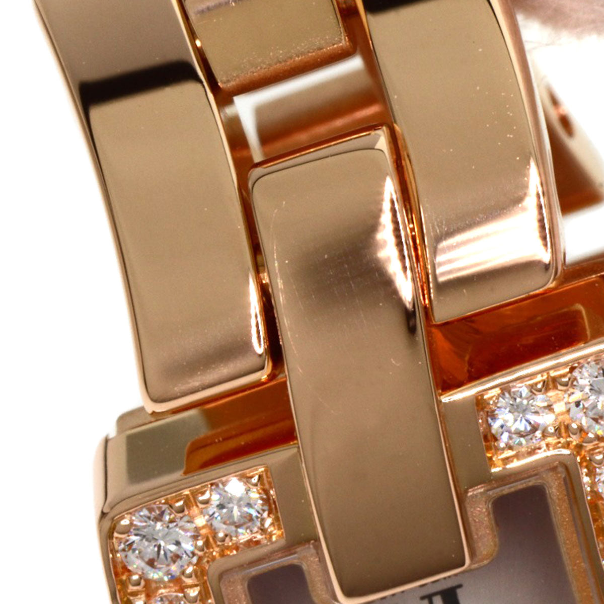 CARTIER カルティエ WG40023J バレリーナ ダイヤモンド 腕時計 K18PG レディース 中古