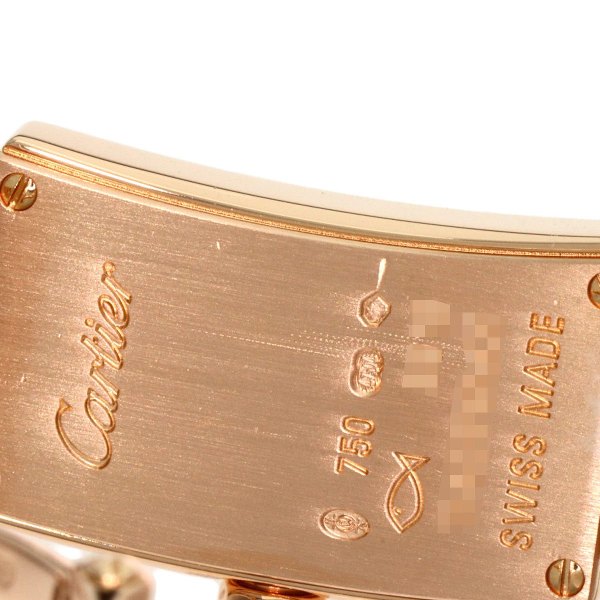 CARTIER カルティエ WG40023J バレリーナ ダイヤモンド 腕時計 K18PG レディース 中古