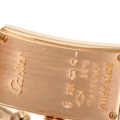 CARTIER カルティエ WG40023J バレリーナ ダイヤモンド 腕時計 K18PG レディース 中古