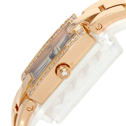 CARTIER カルティエ WG40023J バレリーナ ダイヤモンド 腕時計 K18PG レディース 中古