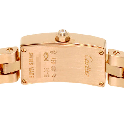 CARTIER カルティエ WG40023J バレリーナ ダイヤモンド 腕時計 K18PG レディース 中古
