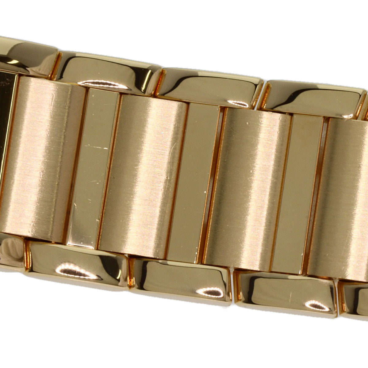 CARTIER カルティエ WJTA0039 タンクフランセーズSM ダイヤモンド 腕時計 K18YG レディース 中古