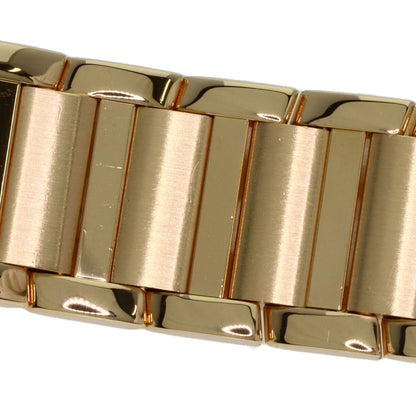 CARTIER カルティエ WJTA0039 タンクフランセーズSM ダイヤモンド 腕時計 K18YG レディース 中古
