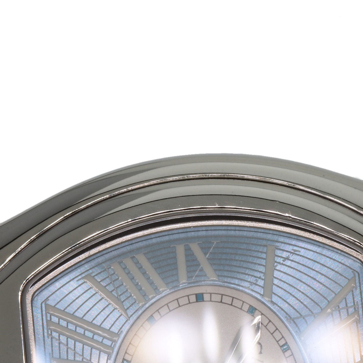 CARTIER カルティエ W62053V3 ロードスター ブルー 世界2500本限定 腕時計 SS レディース 中古