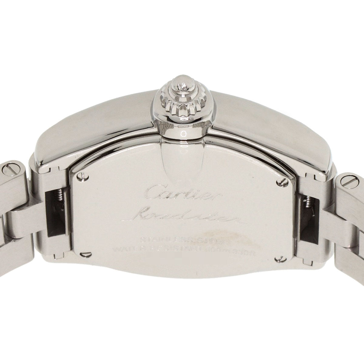 CARTIER カルティエ W62053V3 ロードスター ブルー 世界2500本限定 腕時計 SS レディース 中古