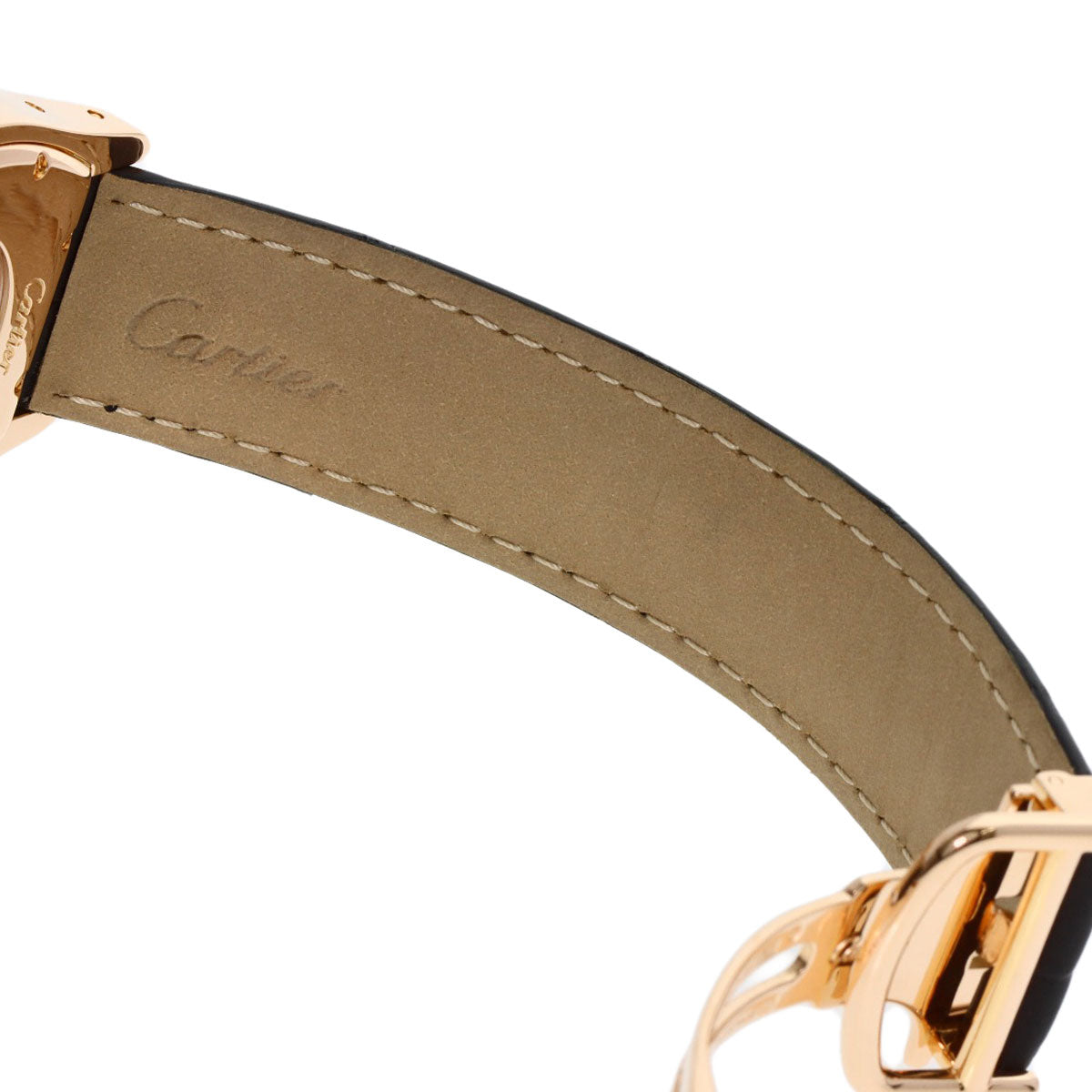CARTIER カルティエ WA503951 トーチュ LM ダイヤモンド 腕時計 K18PG メンズ 中古