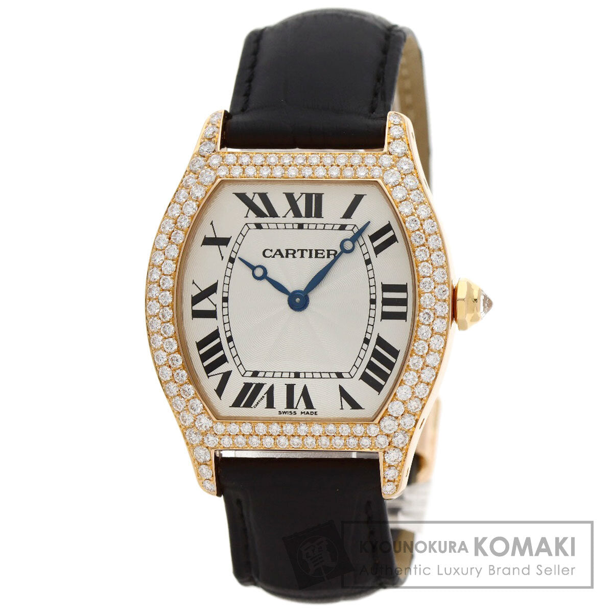 カルティエ WA503951 トーチュ LM ダイヤモンド 腕時計 中古 商品画像1