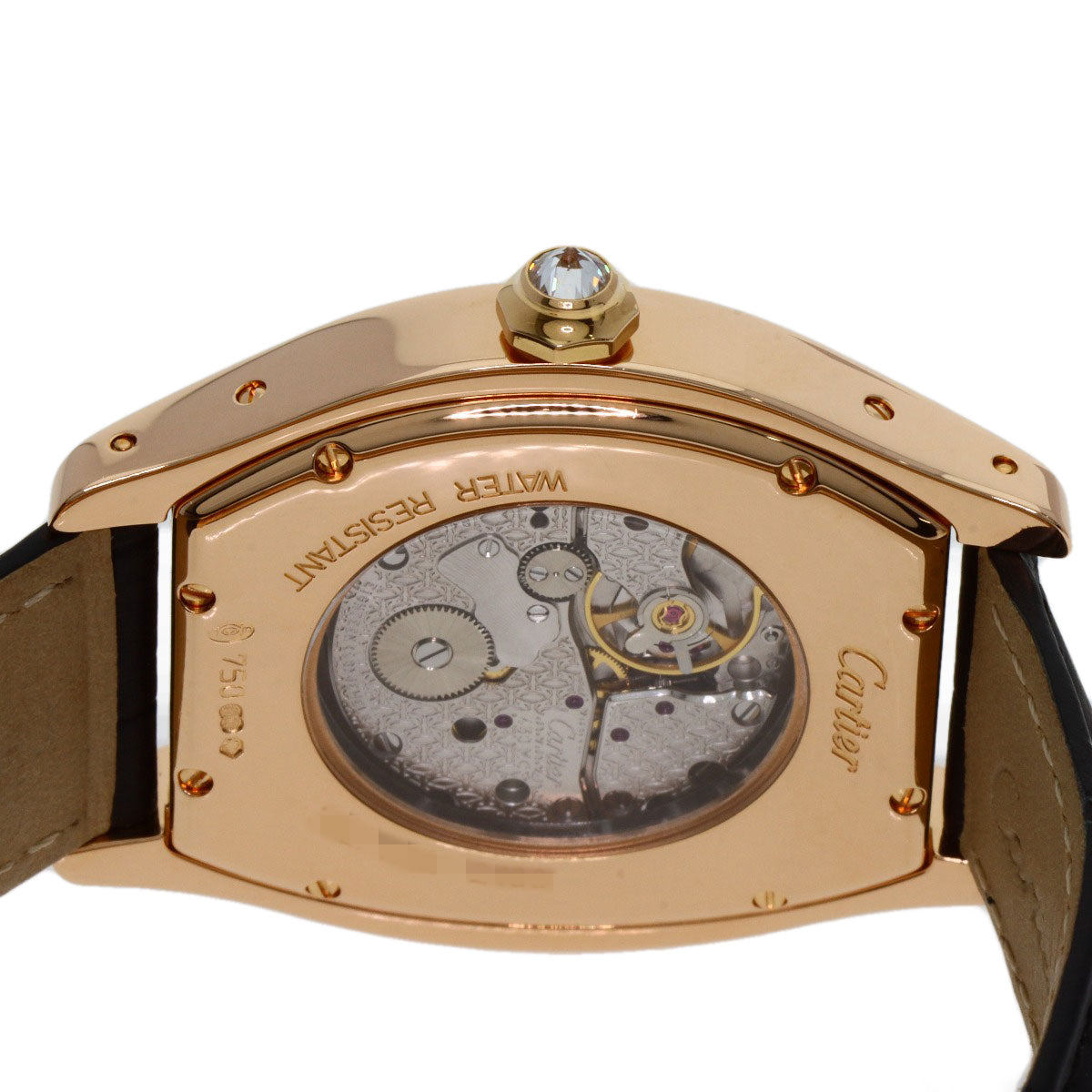 CARTIER カルティエ WA503951 トーチュ LM ダイヤモンド 腕時計 K18PG メンズ 中古