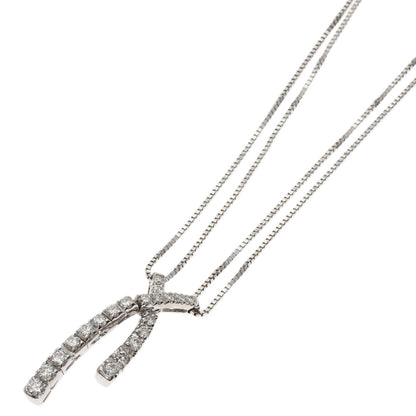Damiani ダミアーニ メトロポリタン ダイヤモンド ネックレス K18WG レディース 中古
