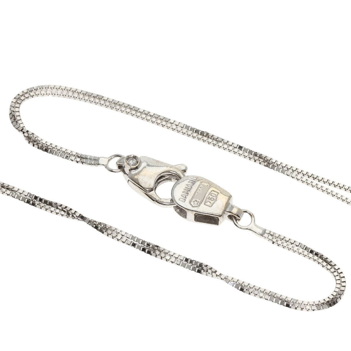 Damiani ダミアーニ メトロポリタン ダイヤモンド ネックレス K18WG レディース 中古