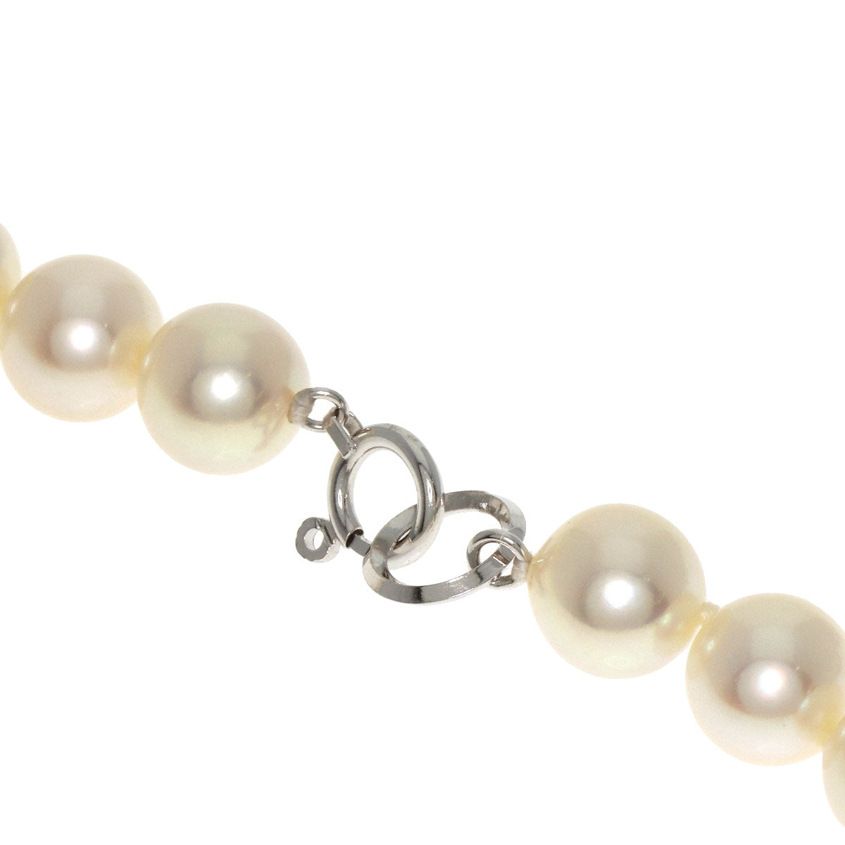SELECT JEWELRY セレクトジュエリー アコヤパール 真珠 ネックレス K18WG レディース 中古