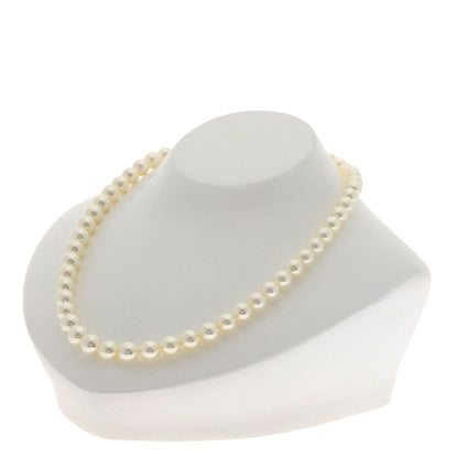 SELECT JEWELRY セレクトジュエリー アコヤパール 真珠 ネックレス K18WG レディース 中古