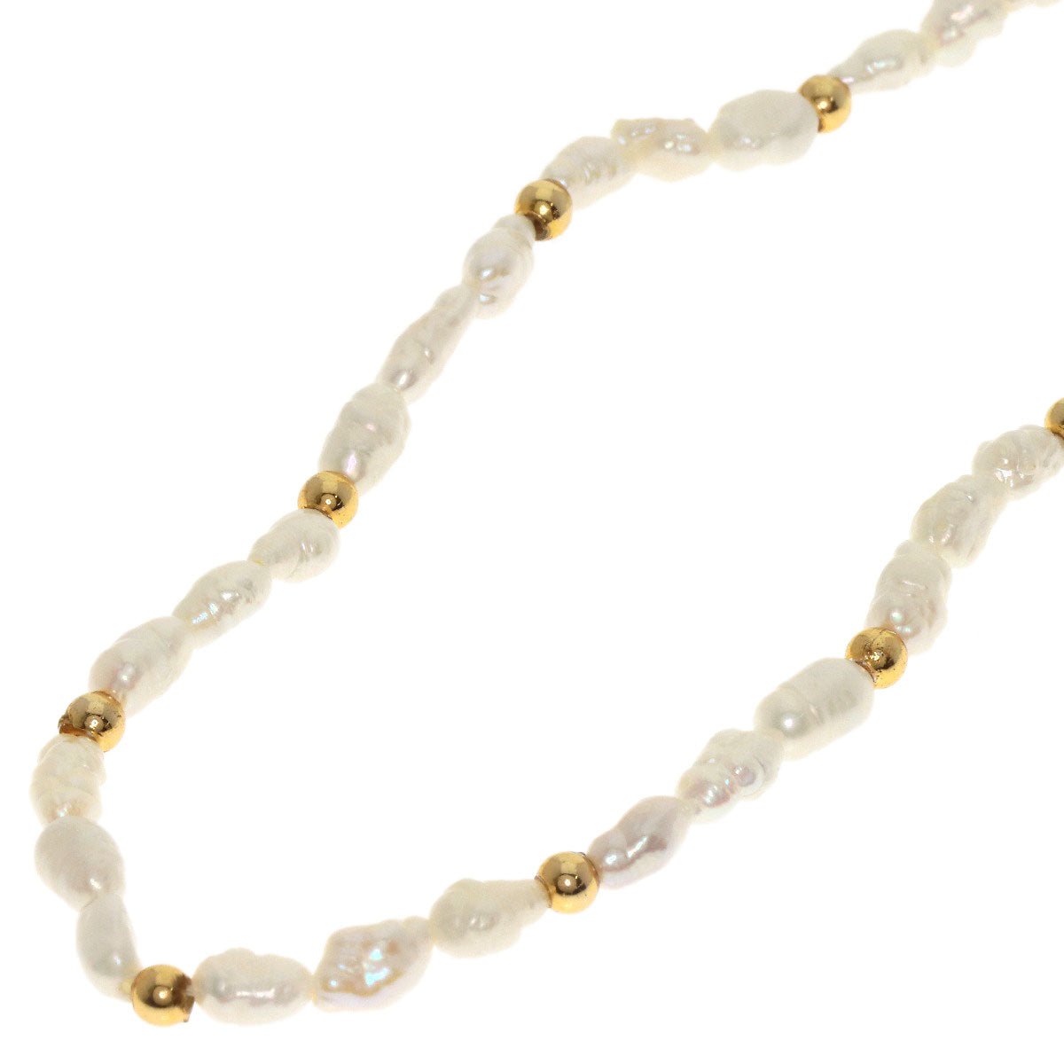SELECT JEWELRY セレクトジュエリー 淡水パール 真珠 ネックレス GP レディース 中古