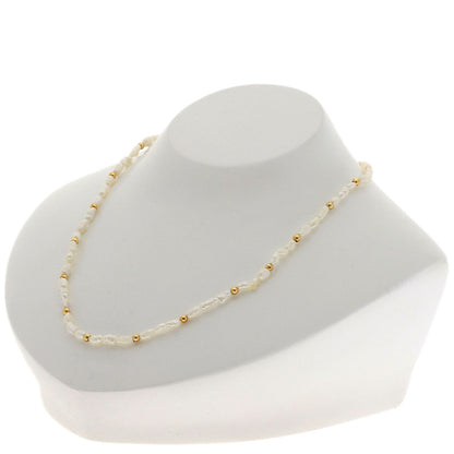 SELECT JEWELRY セレクトジュエリー 淡水パール 真珠 ネックレス GP レディース 中古