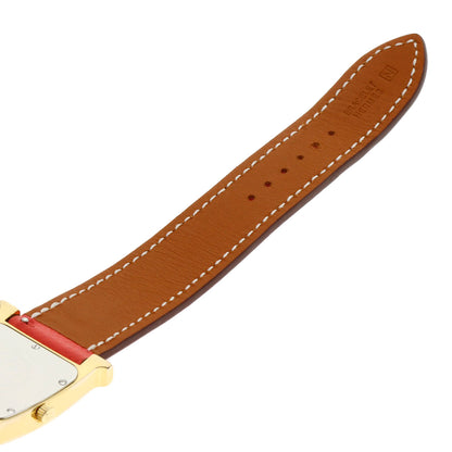 HERMES エルメス H1.501 Hウォッチ 腕時計 GP レディース 中古