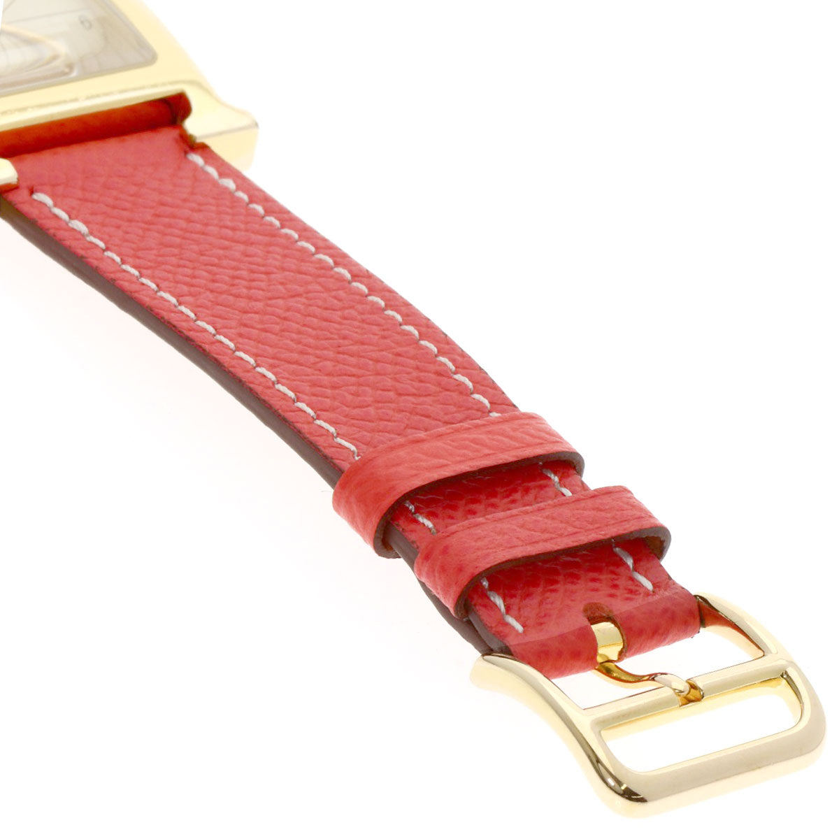 HERMES エルメス H1.501 Hウォッチ 腕時計 GP レディース 中古