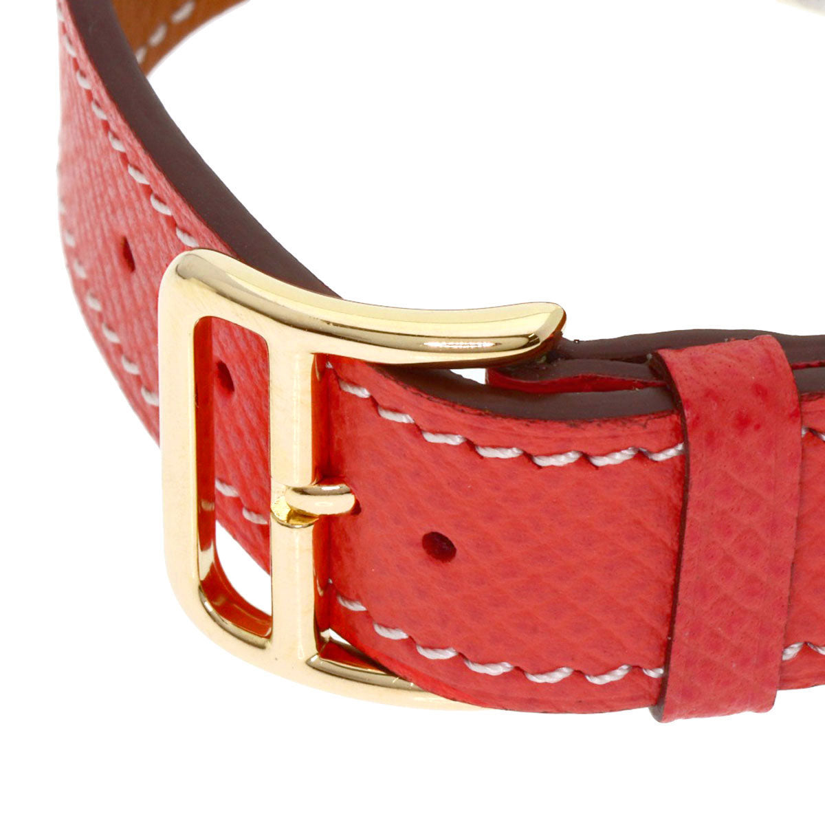 HERMES エルメス H1.501 Hウォッチ 腕時計 GP レディース 中古