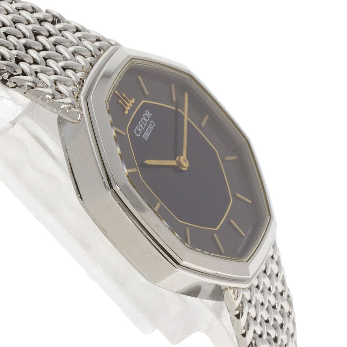SEIKO セイコー 8420-5660 クレドール オクタゴン 腕時計 SS レディース 中古