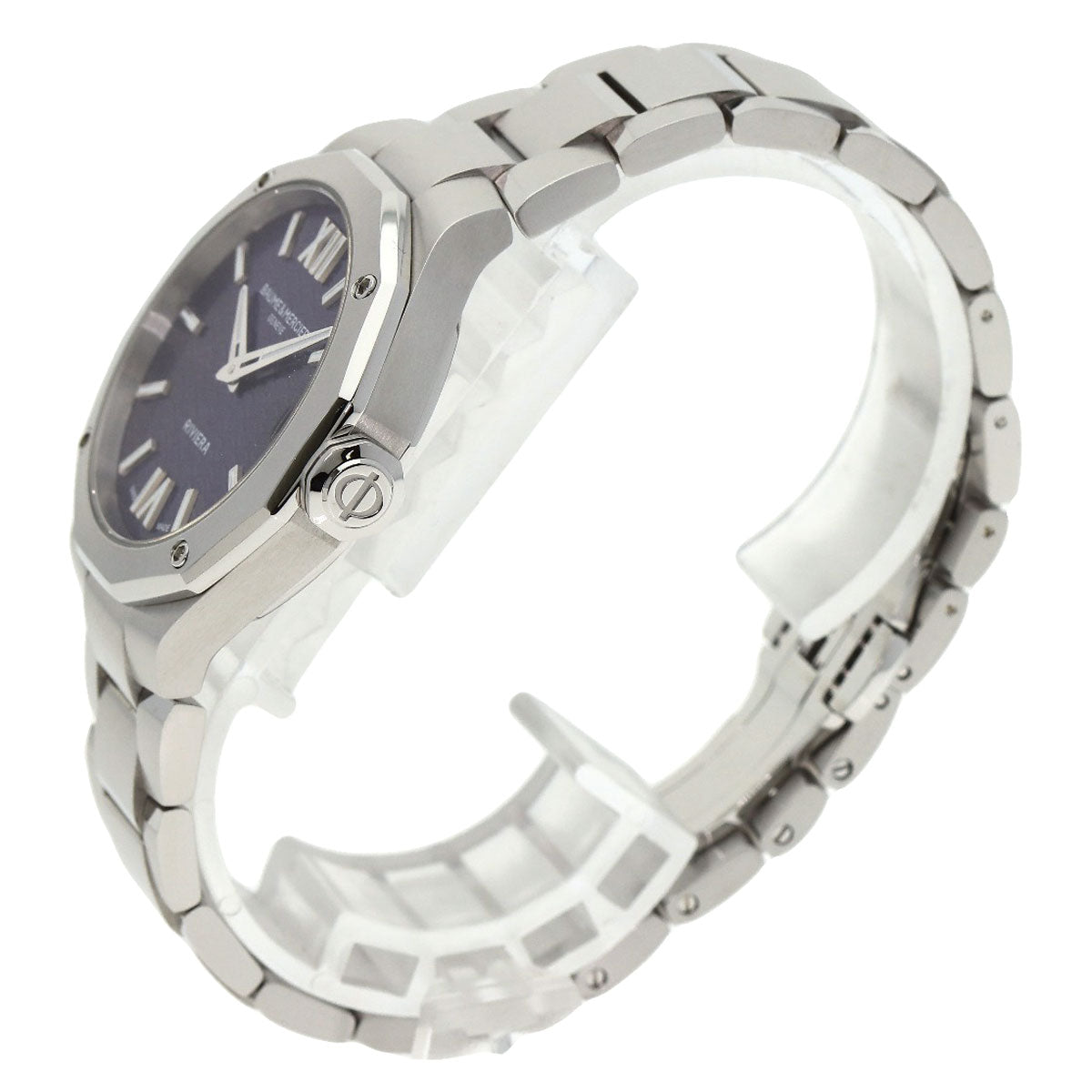 Baume & Mercier ボーム＆メルシェ MOA10728 リビエラ 腕時計 SS メンズ 中古