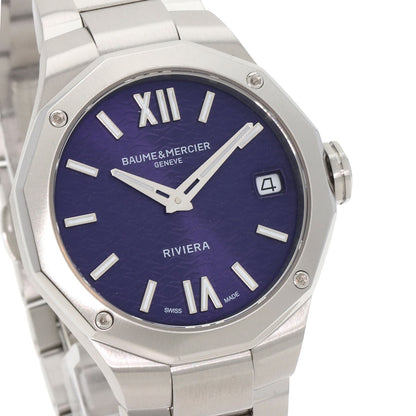 Baume & Mercier ボーム＆メルシェ MOA10728 リビエラ 腕時計 SS メンズ 中古