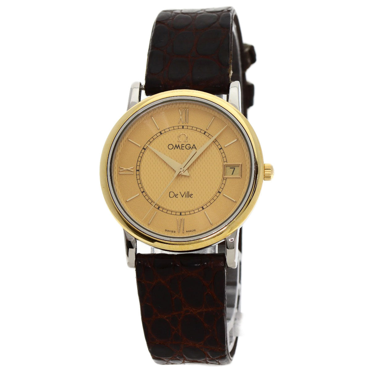 OMEGA オメガ デビル プレステージ 腕時計 GP メンズ 中古