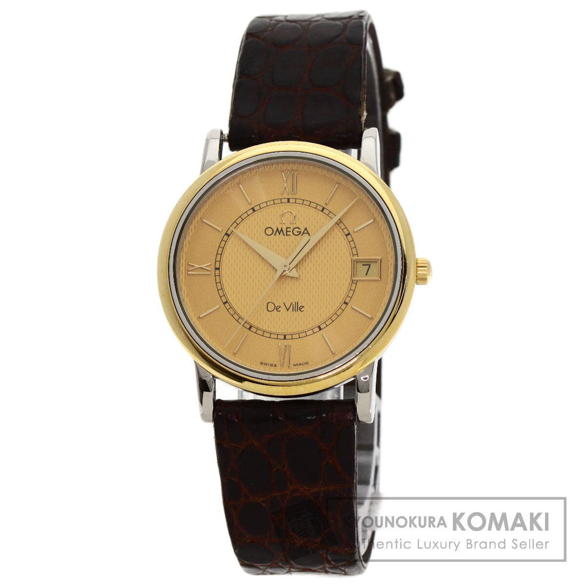 OMEGA オメガ デビル プレステージ 腕時計 GP メンズ 中古