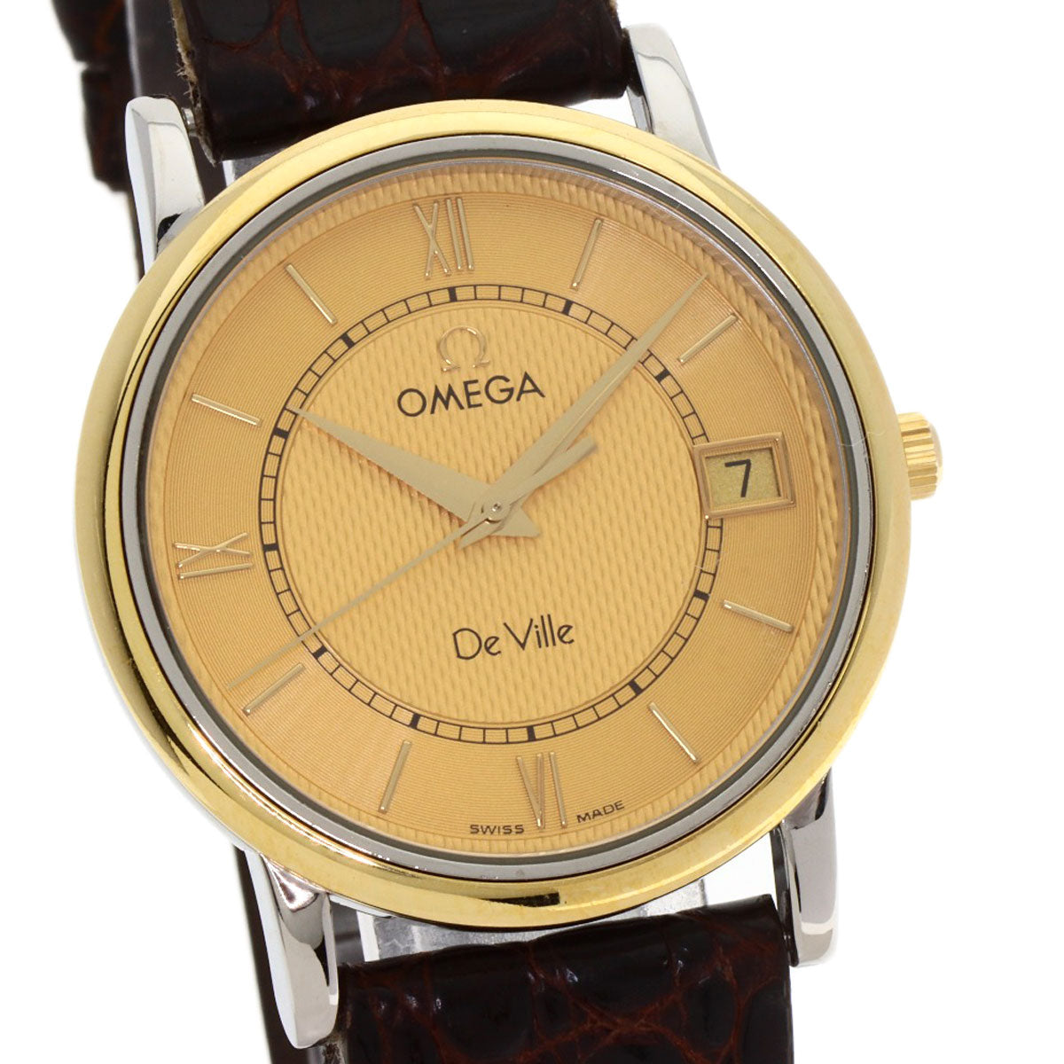 OMEGA オメガ デビル プレステージ 腕時計 GP メンズ 中古