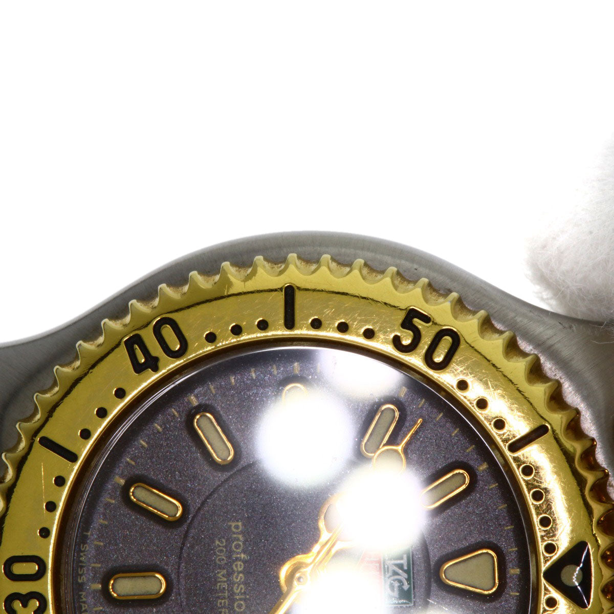 TAG HEUER タグホイヤー WG1320-2 セル デイト プロフェッショナル 腕時計 SS レディース 中古