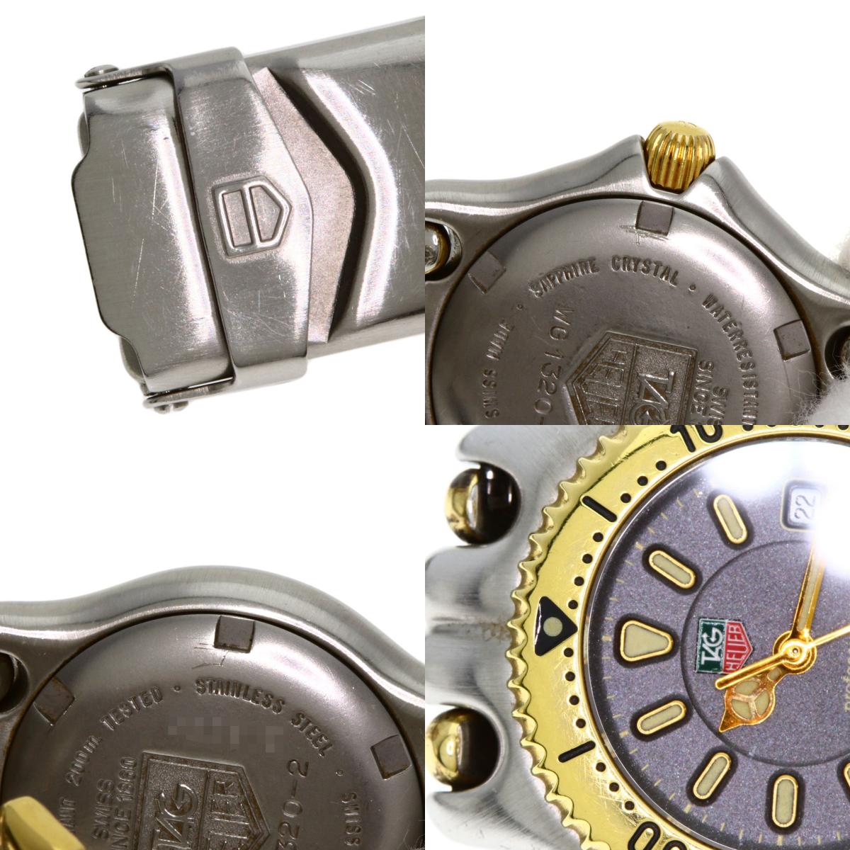 TAG HEUER タグホイヤー WG1320-2 セル デイト プロフェッショナル 腕時計 SS レディース 中古