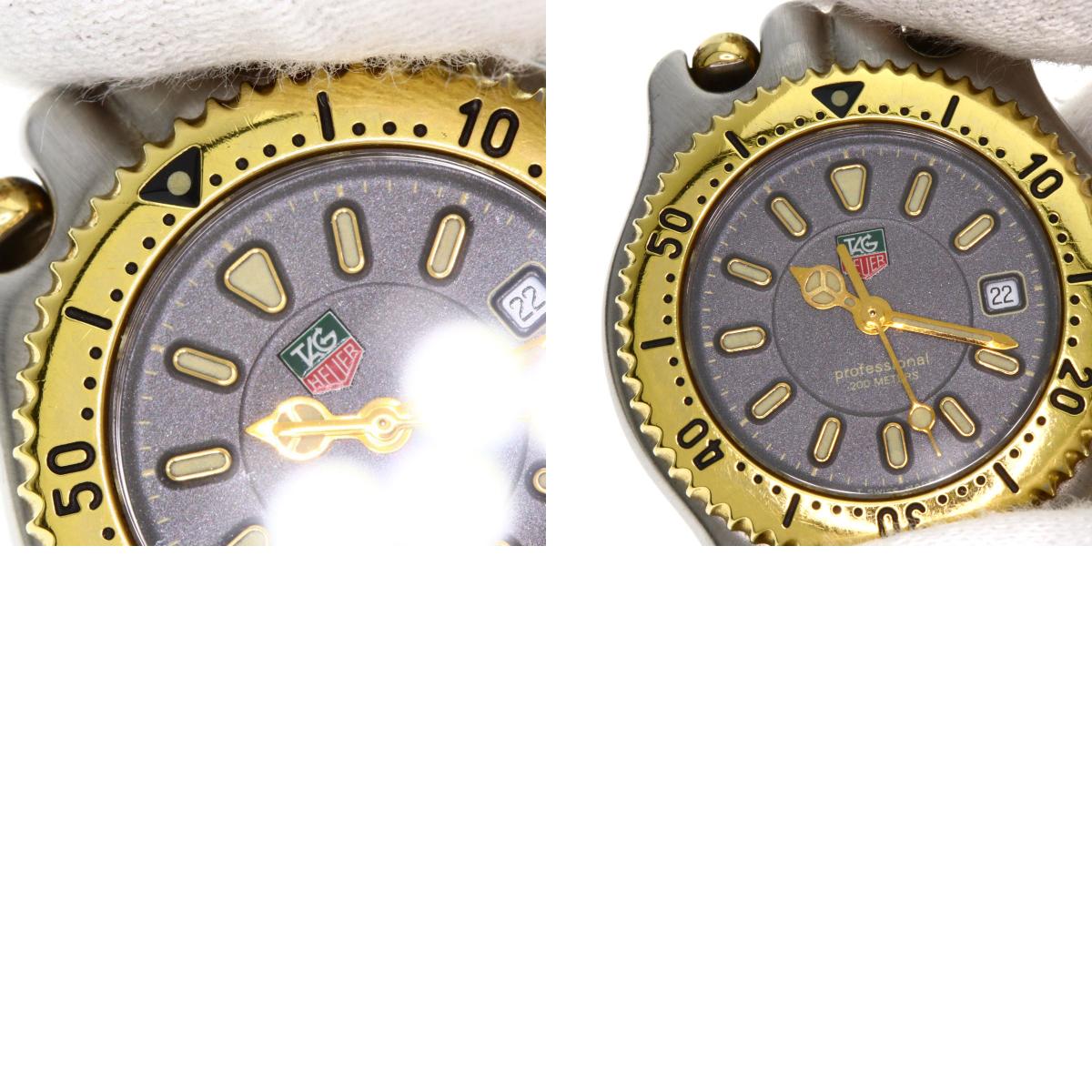 TAG HEUER タグホイヤー WG1320-2 セル デイト プロフェッショナル 腕時計 SS レディース 中古