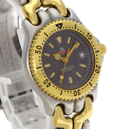 TAG HEUER タグホイヤー WG1320-2 セル デイト プロフェッショナル 腕時計 SS レディース 中古