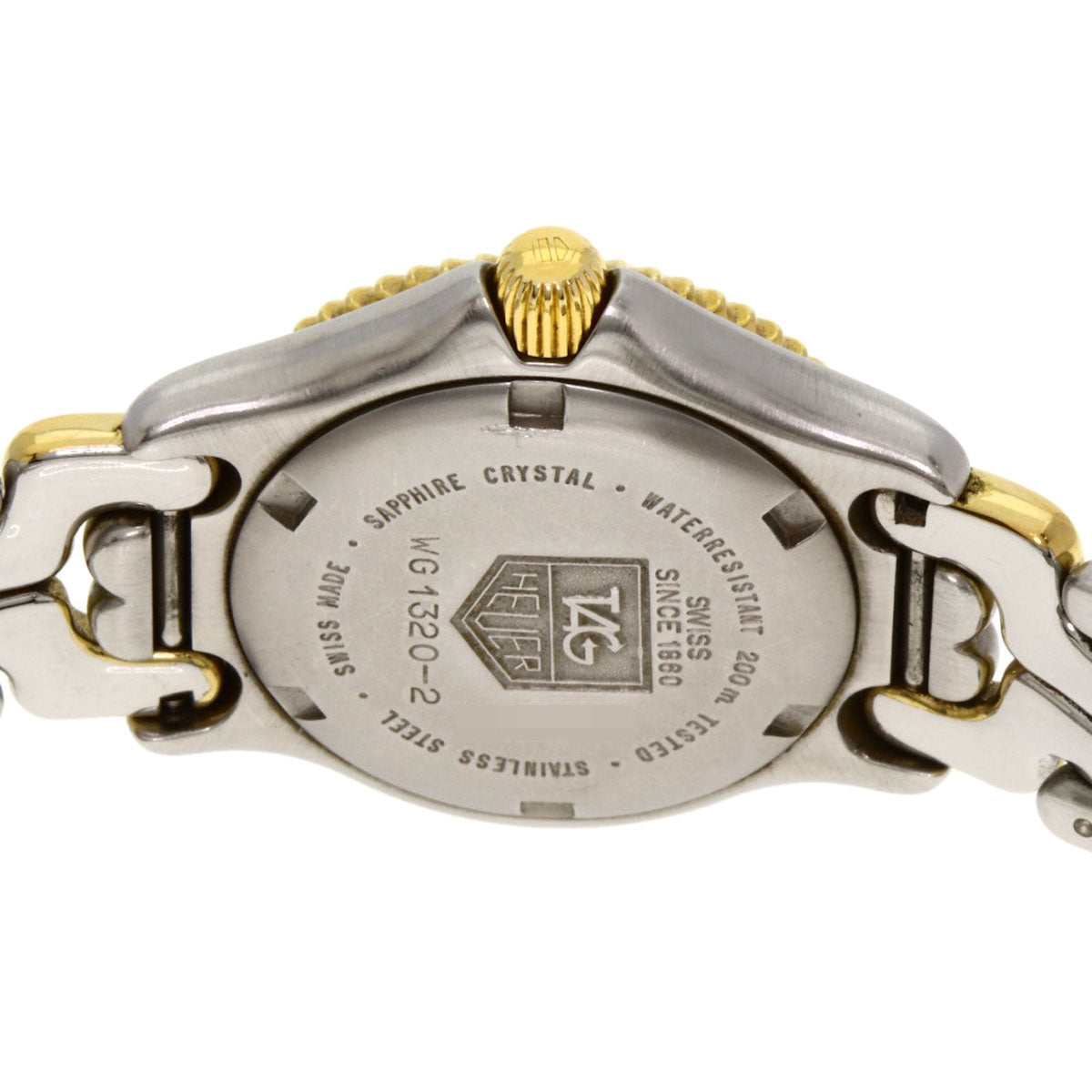 TAG HEUER タグホイヤー WG1320-2 セル デイト プロフェッショナル 腕時計 SS レディース 中古