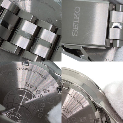SEIKO セイコー SBXC003 5X53-0AB0 アストロン 腕時計 チタンセラミック メンズ 中古