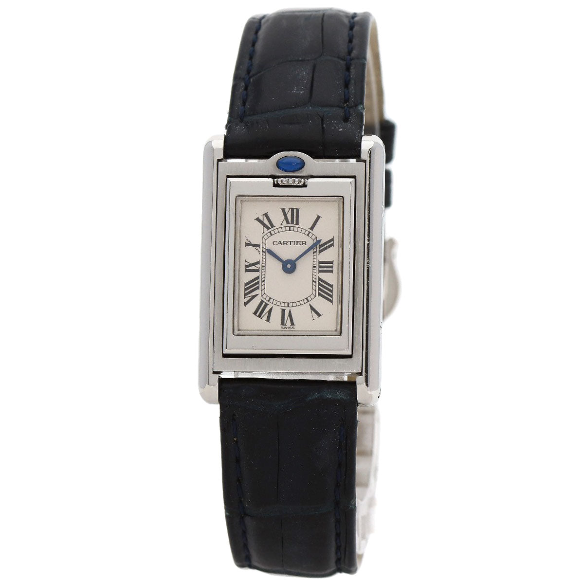 CARTIER カルティエ W1011158 タンクバスキュラントSM 腕時計 SS レディース 中古