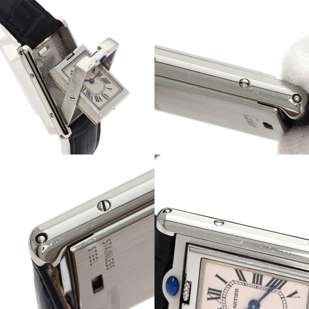 カルティエ W1011158 タンクバスキュラントSM 腕時計 中古 商品画像17