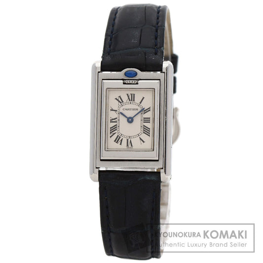 CARTIER カルティエ W1011158 タンクバスキュラントSM 腕時計 SS レディース 中古