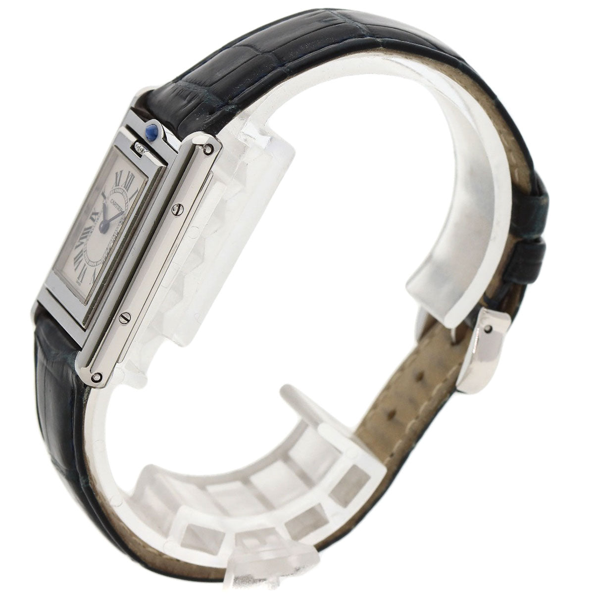 CARTIER カルティエ W1011158 タンクバスキュラントSM 腕時計 SS レディース 中古