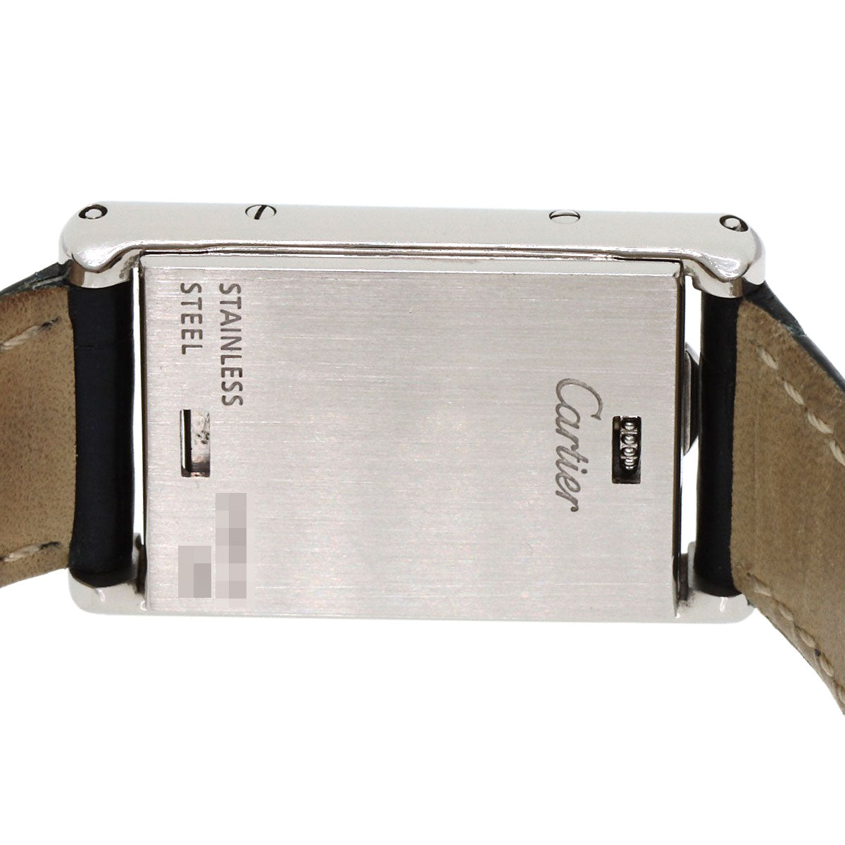 CARTIER カルティエ W1011158 タンクバスキュラントSM 腕時計 SS レディース 中古