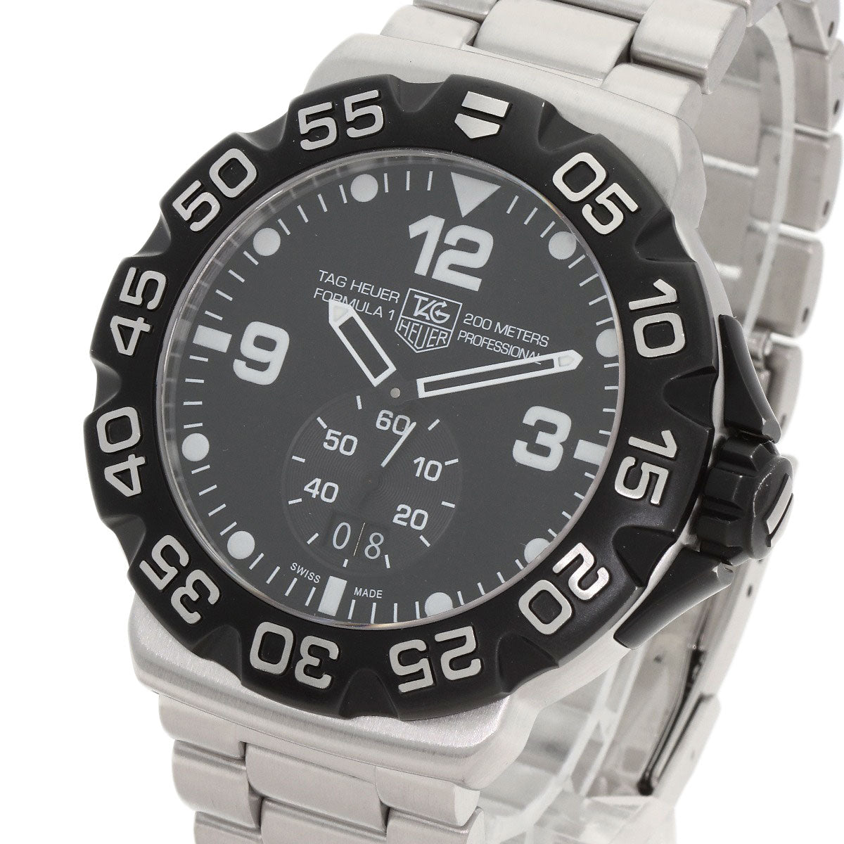 TAG HEUER タグホイヤー WAH1010 フォーミュラ1 グランドデイト 腕時計 SS メンズ 中古